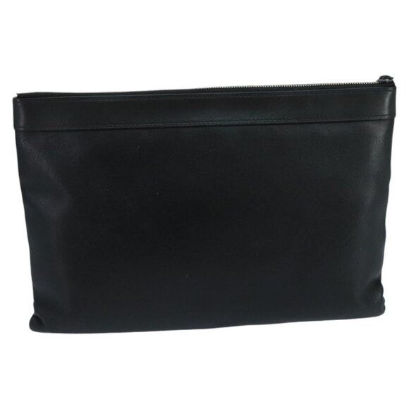 LOUIS VUITTON Monogram Shadow Discovery Clutch Bag Black - Picture 3 of 16